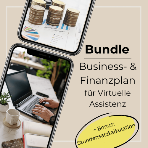 Bundle Business- und Finanzplanung für Virtuelle Assistenz
